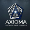 logo axioma en oficina moderna